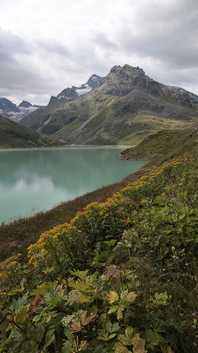 Uitzicht bij Silvrettasee